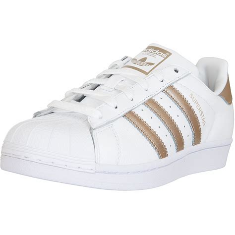 adidas superstar frauen weiß gold|adidas Superstar für Damen .